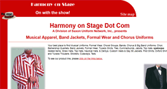 Desktop Screenshot of harmonyonstage.com